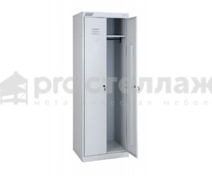 Шкаф для одежды металлический ШРК 22-600 (корпус RAL7035, двери RAL7035, замок повышенной секретности)_0